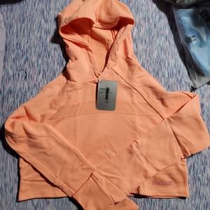 Gymshark long sleeve crop hoodie